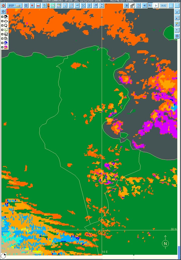 مساء الخير، – طقس عامة في استقرار مع ظهور ضباب محليا كثيف بأغلب المناطق. – الريح من القطاع الشرقي ضعيفة فمعتدلة.
