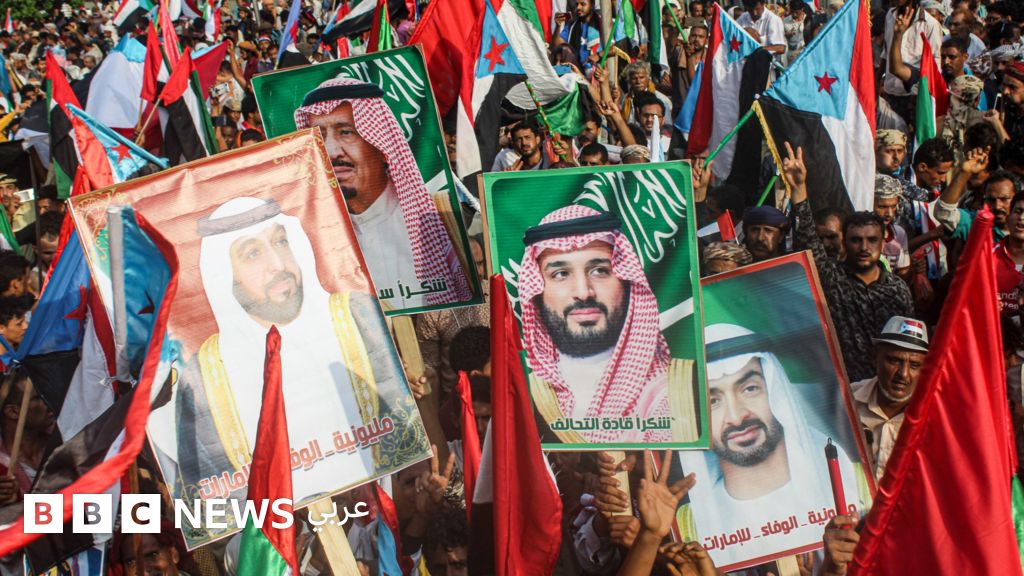 ما هو الدور الذي تلعبه كل من المملكة العربية السعودية ودولة الإمارات العربية المتحدة في الأزمة اليمنية الراهنة؟